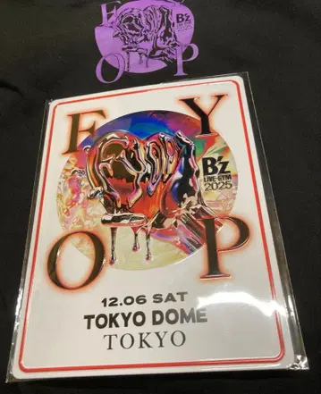 B'z LIVE-GYM 2025 -FYOP-12/6 플레이트