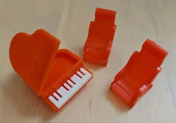 쇼와 레트로 글리코 덤 그랜드 피아노