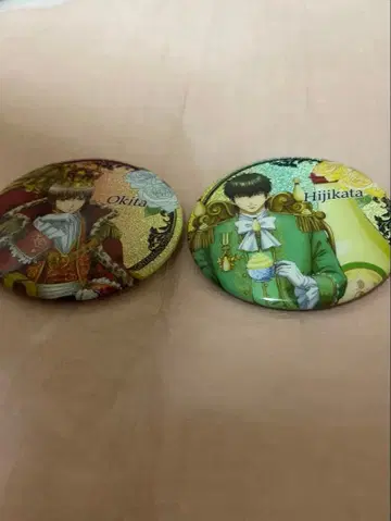 은혼 글리터 캔뱃지 우아한 반짝임 오키타 소고 히지카타 토시로