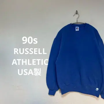 90s RUSSELL ATHLETIC USA제 맨투맨 무지