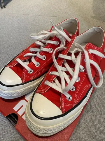 CONVERSE CT70 RED 25.5cm