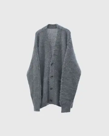 RYO TAKASHIMA OVERSIZED MOHAIR CARDIGAN