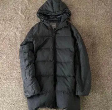 빅 사이즈 듀베티카 다운 코트 캐시미어 퍼 체를루티 원단