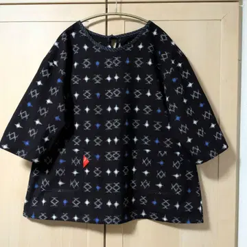 구루메가스리 튜닉 핸드메이드 옷감으로 제작