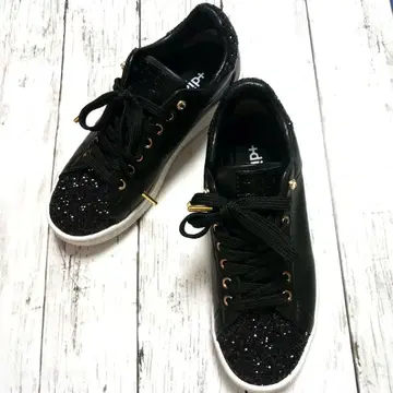 +diana 글리터 스니커즈 블랙 22.5cm