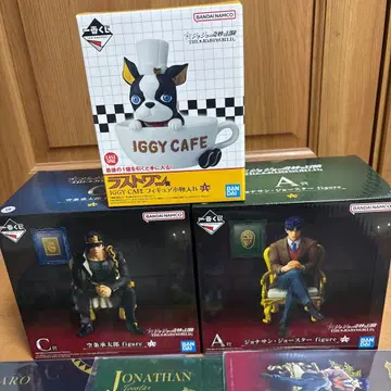 제일복권 죠죠월드 죠죠의 기묘한 모험 A상 C상 라스트원상 세트