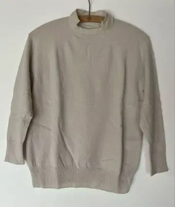 pas de calais 울 니트 스웨터 베이지