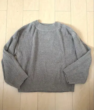 TODAYFUL 브라운 리브 니트