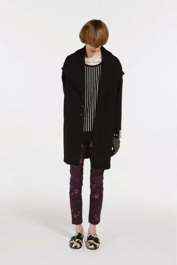 SHAREEF 2015AW 도비 멜톤 코트