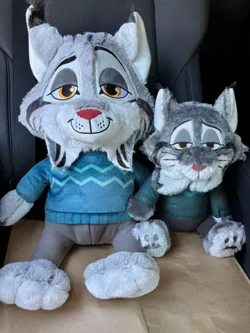 주토피아2 봉제 인형 2개 세트