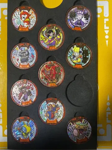 홀로 가공 메달 10개 세트