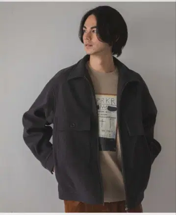 니코앤드 울리 테크 지퍼 블루종