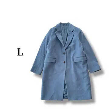 체스터 코트 [ L ] 아우터 파랑 블루