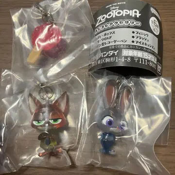 주토피아 메지루시 액세서리 주디 닉 아이스 3종 세트