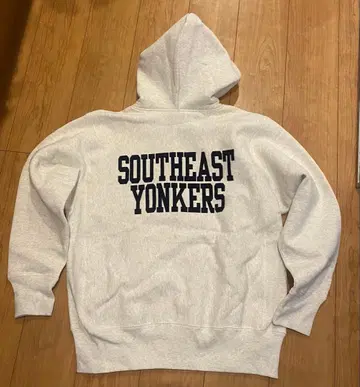 미사용 택 포함 챔피온 리버스 위브 전면 지퍼 후드티 XL