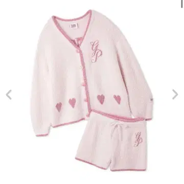 젤라피케 라메 페더 가디건 & 라메 페더 숏팬츠 2세트