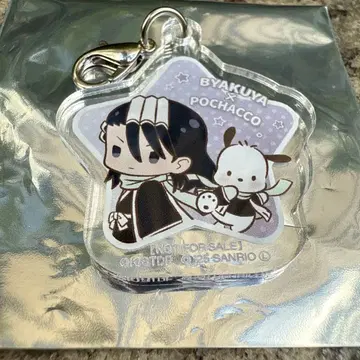 산리오 x BLEACH 특전 아크릴 참 쿠치키 뱌쿠야