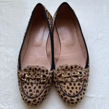 파비오 루스코니 레오파드 송치 신발