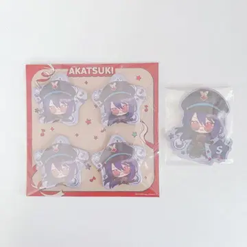 앙스타 사오마 With ThanX 캔뱃지 스티커 세트