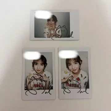 FRUITSZIPPER 하야세 노엘 친필 사인 폴라로이드 4