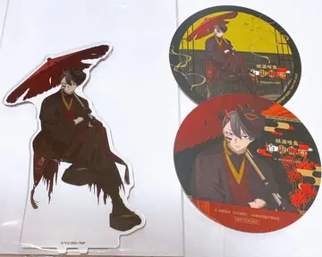 도원암귀 무타노 무진 애니메이트 카페 아크릴 스탠드 특전 코스터