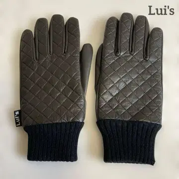 Luis 루이스 남성용 장갑 다크 브라운 x 블랙