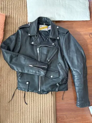 Schott Perfecto 더블 라이더 자켓 36