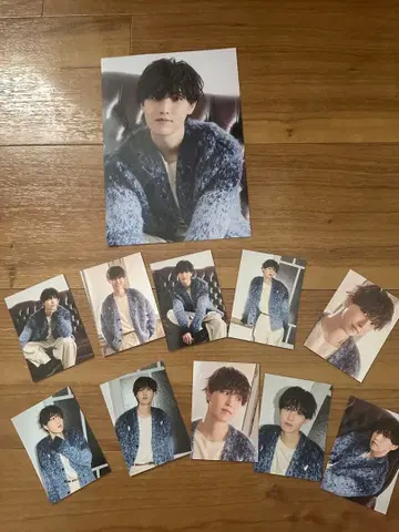 호리 나츠키 트레이딩 카드 컴프 세트 + 타워 레코드 플라이어