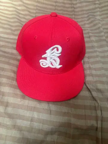 kustomstyle 빨간색 야구 모자 빨간색
