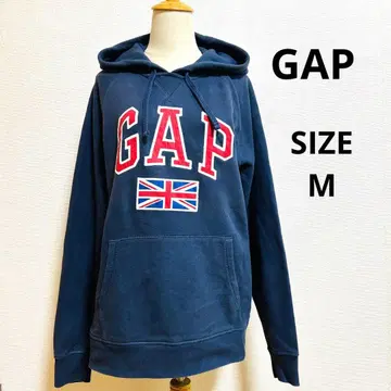 GAP 영국 국기 후드티 자수 로고