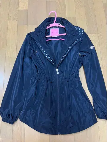 케이트 스페이드 마운틴 후드티 블랙 라이트 아우터 S