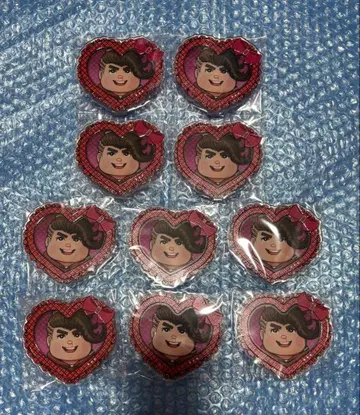 단간론파 하트 아크릴 꽃 x 10