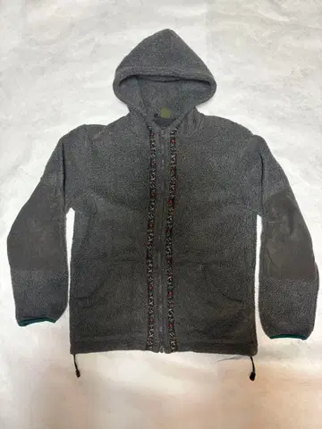 Phatee 플리스 자켓 L 그레이 던 후드티