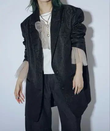 Gentle mode 모듬 오버 자켓 Ezick