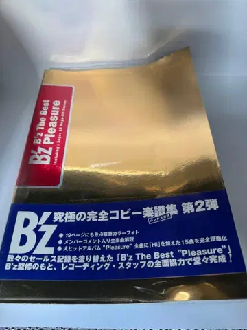 B'z the Best Pleasure Treasure 밴드 스코어