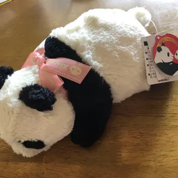 택 포함 팬더 샹샹 봉제 인형