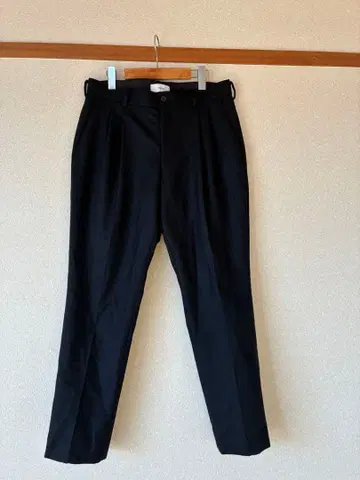 marka 블랙 플리츠 슬랙스