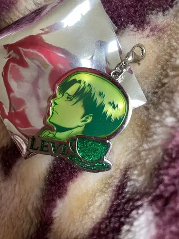 리바이 아크릴 키링 그린