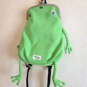 Fluke Frog 개구리 가마구치 디자인 백팩