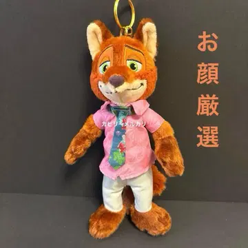 닉 와일드 봉제 인형 키링 키체인 주토피아