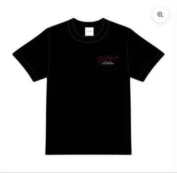 TENBLANK FAN MEETING T셔츠 L 사이즈 블랙