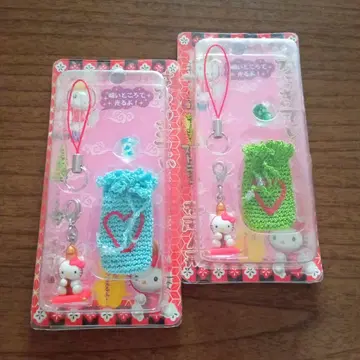 헬로키티 하로키티 풍수 고쇼 인형 스트랩 헤이세이 레트로