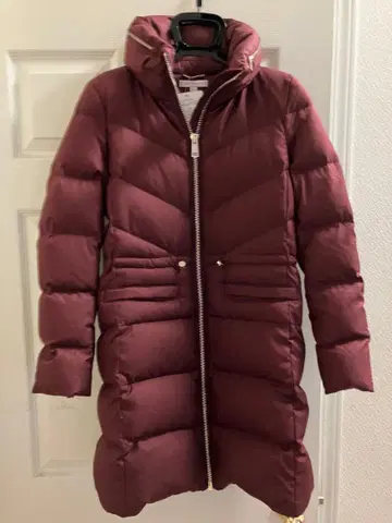 [ 새상품 ] TOMMY HILFIGER 버건디 다운