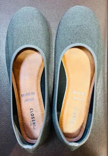 플랫슈즈 발레 슈즈 L 그레이