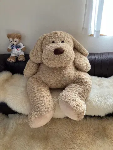 봉제 인형 코스트코 개 특대형 복슬복슬