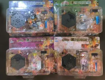 ONEPIECE 제일복권 드레스 로자 배틀 카드 스탠드 피규어 4개