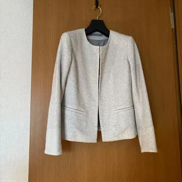 띠어리 럭스 트위드 자켓