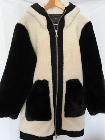 NO ID. BLACK 플리스 자켓