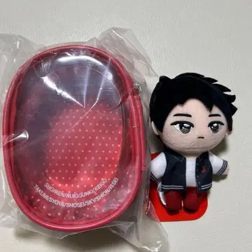 JO1 GIGO 한정판 마스코트 봉제 인형 봉제 인형 파우치 킨죠 스카이