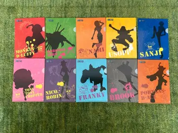 글리코 원피스 미니미니 클리어 파일 10장 세트